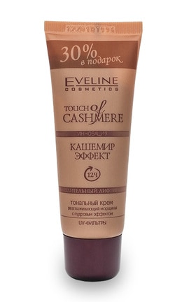 EVELINE-Тональний крем Eveline Cosmetics Touch Of Cashmere Натуральний кашемір 40 мл-5901964014452-