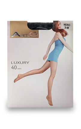 ART G-Колготки Art G Luxury Nero 40 Den, розмір (3-M)-4820040171999-