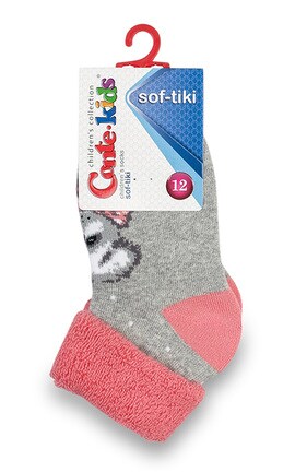 CONTE-Носки детские Conte-kids Sof-tiki размер 12 Серые 1 шт-4810226112687-