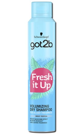 GOT2B-Сухий шампунь для волосся Got2B Fresh it Up Додатковий об'єм з ароматом тропічної свіжості  200 мл-4015100204964-