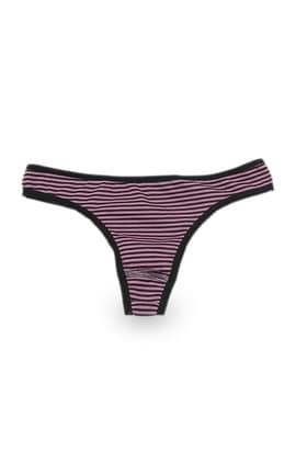 DONELLA-Нижнее белье женское Donella стринги в полоску 1 шт-8678223773333-