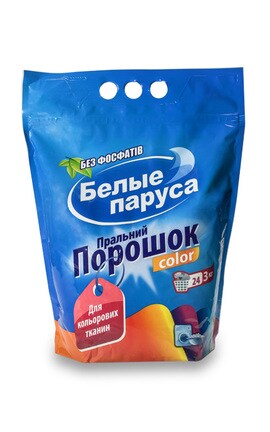 БЕЛЫЕ ПАРУСА-Порошок для стирки Белые паруса Цвет 3000 г-4820017661041-