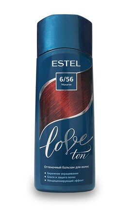 LOVE TON-Оттеночный бальзам для волос Estel Solo Ton Махагон 1.32 1 шт-4606453045474-
