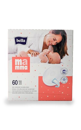 BELLA-Вкладки лактационные Bella Mamma с липкой полоской 60 шт-5900516402358-