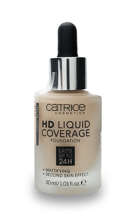 CATRICE-Тональная основа для лица Catrice HD Liquid Coverage 010 Light Beige 30 мл-4250947598283-