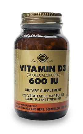 SOLGAR VITAMIN СОЛГАР-Вітамін D3 Солгар в капсулах 120 шт-2312530000000-
