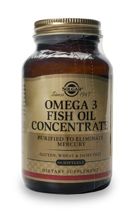 SOLGAR VITAMIN СОЛГАР-Риб'ячий жир в капсулах Solgar Omega-3 Fish Oil Concentate 60 шт-2312610000000-