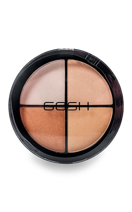 GOSH-Палітра для контурінга Gosh Strobe'n Glow 001 Highlight  15 г-5711914112110-