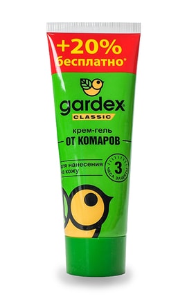 GARDEX-Крем-гель від комарів Gardex Classic репелентний-4820184440128-