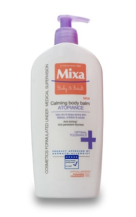 MIXA-Молочко для тела Mixa Body & hands для чувствительной кожи, склонной к атопии 400 мл-3600550894004-