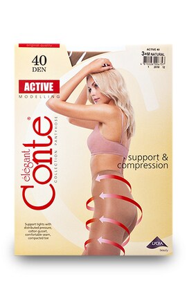 CONTE-Колготки Conte Active Natural 40 den-4810226006757-