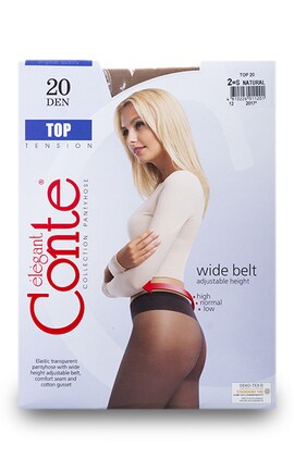 CONTE-Колготки Conte Top Natural 20 den-4810226011218-