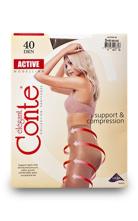 CONTE-Колготки Conte Active Bronze 40 den-4810226006818-