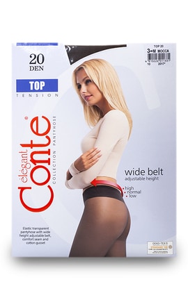 CONTE-Колготки Conte Top Mocca 20 den-4810226011331-
