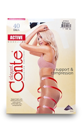 CONTE-Колготки Conte Active Nero 40 den-4810226006931-