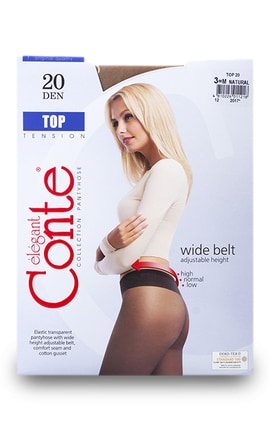 CONTE-Колготки Conte Top Natural 20 den-4810226011218-