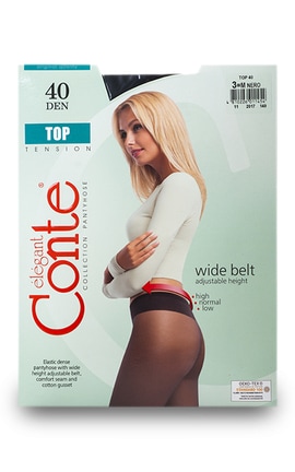 CONTE-Колготки Conte Top Nero 40 den-4810226011454-