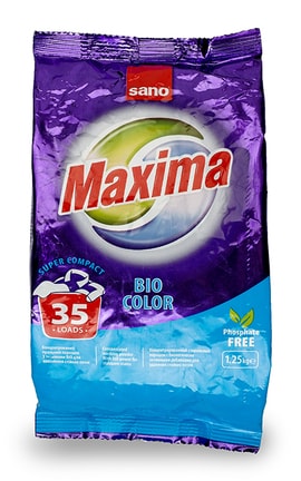 SANO-Порошок для прання Sano Maxima Bio Color 1,3 кг-7290000295343-