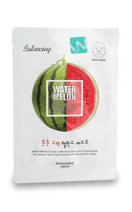 WELCOS-Маска для лица Welcos Kwailnara Watermelon Балансирующая С арбузным экстрактом Для всех типов кожи 1 шт-8803348032168-