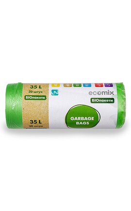 ECOMIX-Пакет для мусора Ecomix Биопакеты 35 л 30 шт-4823071639476-