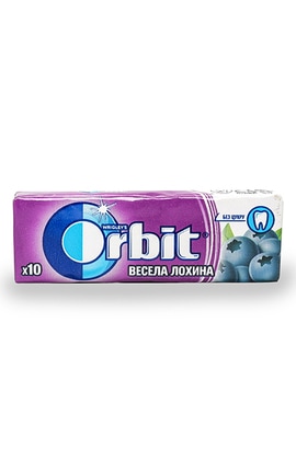 ORBIT-Жувальна гумка без цукру Orbit Весела лохина 10 шт-42123880-