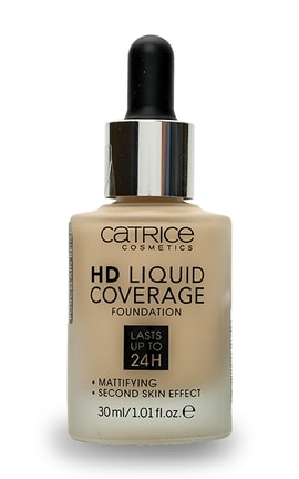 CATRICE-Тональна основа для обличчя Catrice HD Liquid Coverage Foundation Матуюча відтінок 002 30 мл-4059729034359-