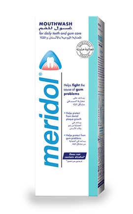 MERIDOL-Ополаскиватель для полости рта Meridol антибактериальный комплексный от кровоточивости десен 400 мл-8718951560437-