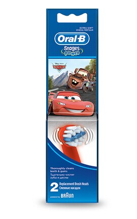 ORAL B-Насадки для електричної зубної щітки Oral-B Kids 2 шт-4210201746263-