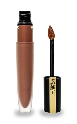L'OREAL PARIS-Помада-тінт для губ матова L'Oreal Paris Rouge Signature 206 Scintillate 7 мл-3600523689590-