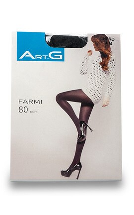 ART G-Колготки женские Art G Farmi Nero 80 Den 3-М-4820040103662