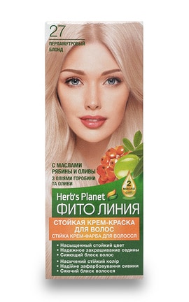 ФІТО ЛІНІЯ-Стійка крем-фарба для волосся Фіто Лінія Herb's Planet 1 шт-4823001605007-