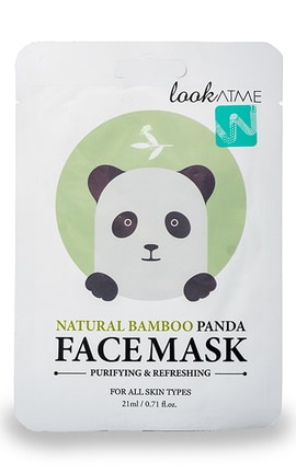 LOOK AT ME-Маска для обличчя Look at me Natural Bamboo Panda 1 шт-8809417490037-