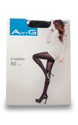 ART G-Колготки жіночі Art G Farmi Nero 80 Den 3-М-4820040103662-