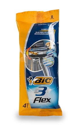 BIC-Набор бритв Bic Flex 3 4 шт-3086123242524-