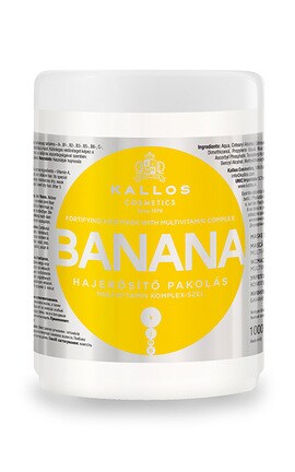 KALLOS-Маска для зміцнення волосся Kallos Cosmetics з екстрактом банана 1000 мл-5998889511104-