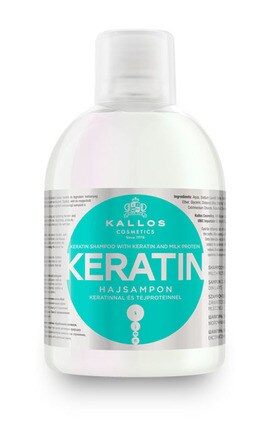 KALLOS-Шампунь для волосся Kallos Cosmetics з кератином та екстрактом молочного Протеїну 1000 мл-5998889508432-