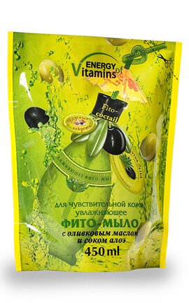 ENERGY OF VITAMINS-Рідке фіто-мило Energy of Vitamins Зволожувальне Duo-Pack 450 мл-4820074623051-