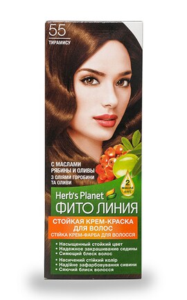 ФІТО ЛІНІЯ-Стойкая крем-краска для волос Фито Линия Herb's Planet 1 шт-4823001605007