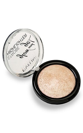 EVELINE-Хайлайтер для лица Eveline Cosmetics Glow and Go! 02 Gentle Gold 9 г-5901761985108-