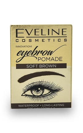 EVELINE-Помада для брів Eveline Cosmetics Soft Brown 4 г-5901761984644-