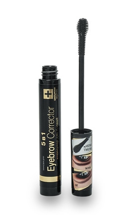 EVELINE-Корректор для бровей Eveline Cosmetics 5 в 1 темно-коричневый 9 мл-5901761991734-