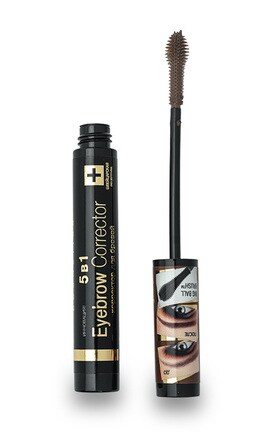 EVELINE-Коректор для брів Eveline Cosmetics 5 в 1 світло-коричневий 9 мл-5901761991741-
