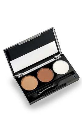 LN PROFESSIONAL-Тени и воск для глаз LN Professional набор Brow Shadows для бровей 01 1 шт-5060586630591-