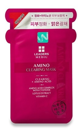 LEADERS-Маска для лица Leaders Mediu Amino Clearing 1 шт-8809242199266-