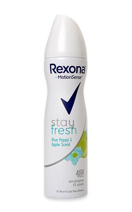 REXONA-Дезодорант - спрей Rexona блакитний мак та яблуко 150 мл-8717163709405-