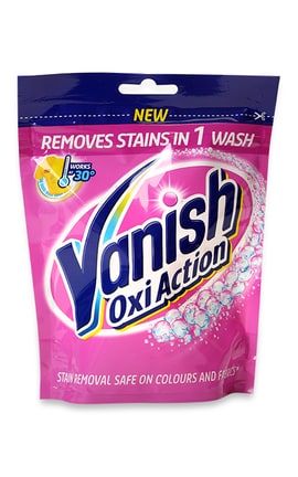 VANISH-Засіб для виведення плям Vanish Oxi Action Gold Універсальний  300 г-5900627081701-