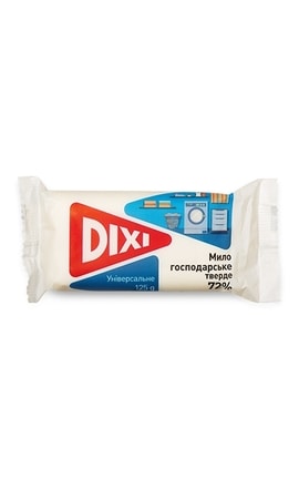 DIXI-Хозяйственное мыло для стирки Dixi Универсальное 125 г-4820195504772-