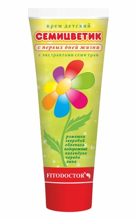 FITODOCTOR-Крем детский Семицветик С первых дней 75 г-4820215050555-