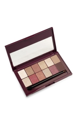 MAYBELLINE NY-Палітра тіней для очей Maybelline New York The Burgundy bar відтінок Бургунді  1 шт-3600531429911-