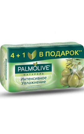 PALMOLIVE-Туалетное мыло Palmolive Натурель Интенсивное увлажнение с экстрактом Масла 350 г-8693495033046-